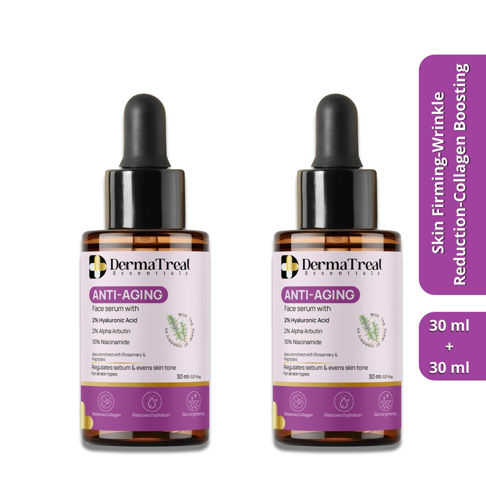 Anti Aging Face Serum Combo – 2 x 30ml | Skin Firming & Wrinkle Reduction | Collagen Boosting Formula (Set of 2)
