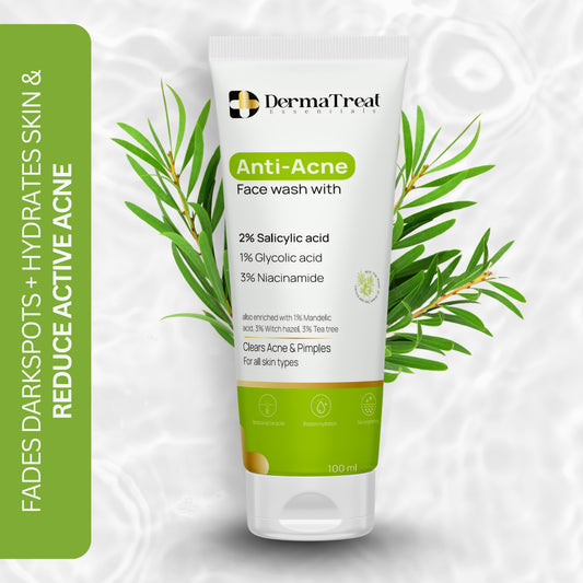 Starter Acne Control Kit – Facewash + Mini Serum | Gentle Daily Use for Oily & Pimple-Prone Skin (Set of 2)