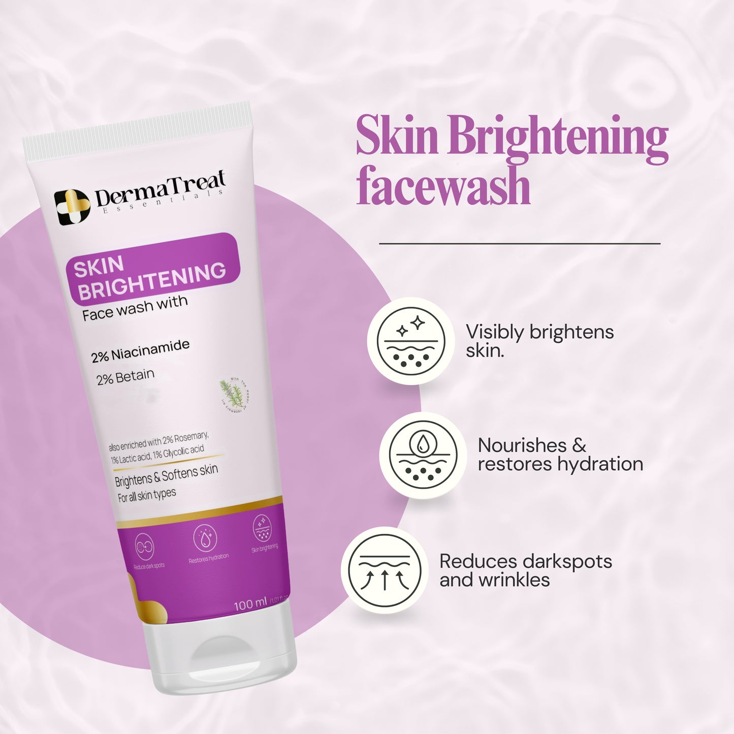 Skin Brightening Face wash-100 ML