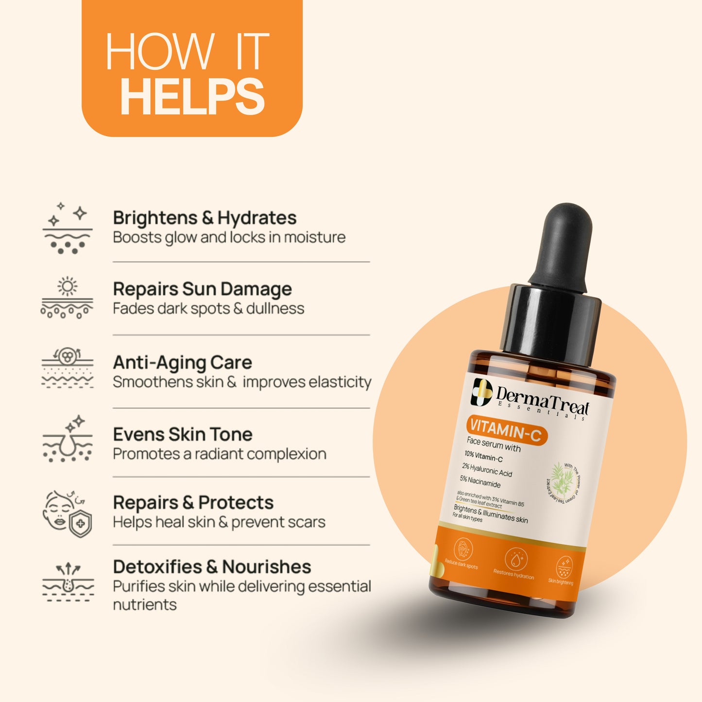 Radiance Boost Skincare Duo – Brightening Facewash & Vitamin C Serum | Natural Glow Formula (Set of 2)